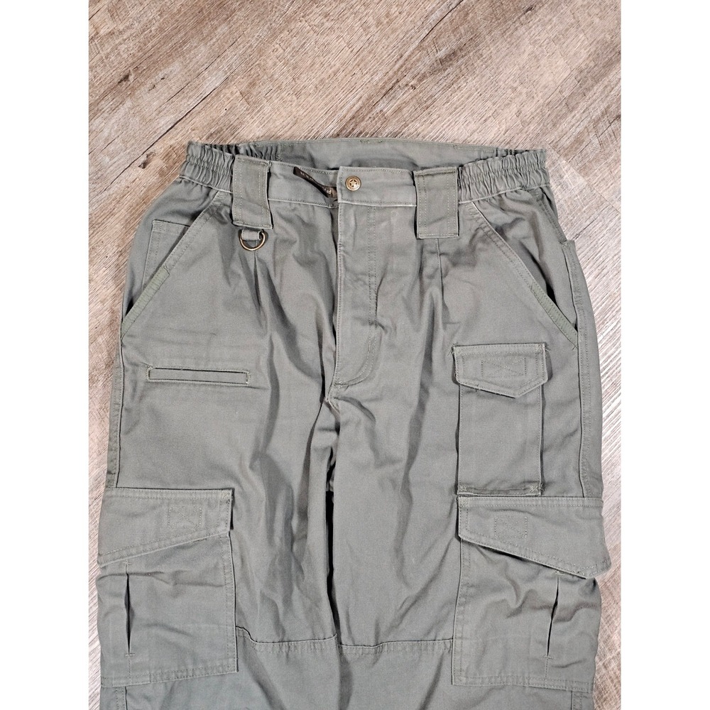 Propper Mens Tactical Cargo Pants Olive Green Utility Work Trousers 34x32 - Picture 3 of 10